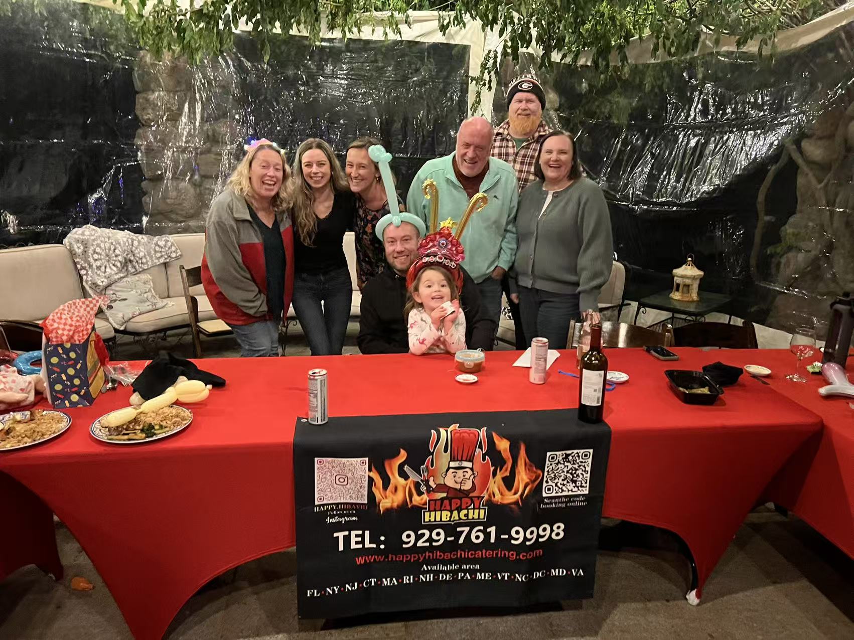 Professional hibachi chef Cape Cod